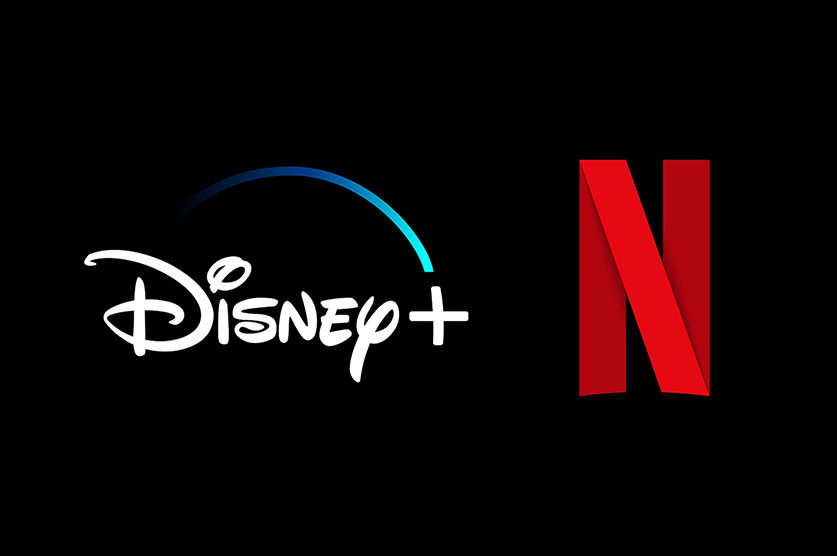 disney-plus-e-netflix Fundador da Netflix Diz Que o Disney+ Chegou a Uma Posição Realmente Forte