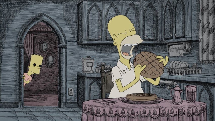 Os-Simpsons-Treehouse-of-horror-12 Os Simpsons: imagens do episódio de Halloween fazem paródia de Parasita