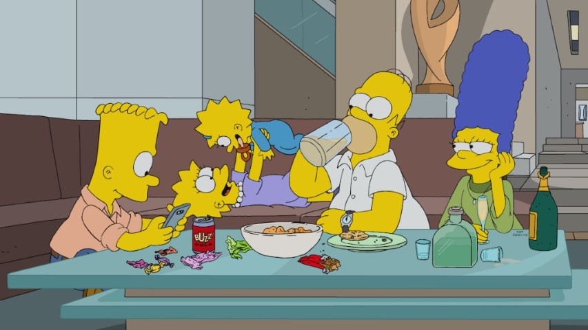Os-Simpsons-Treehouse-of-horror-3 Os Simpsons: imagens do episódio de Halloween fazem paródia de Parasita