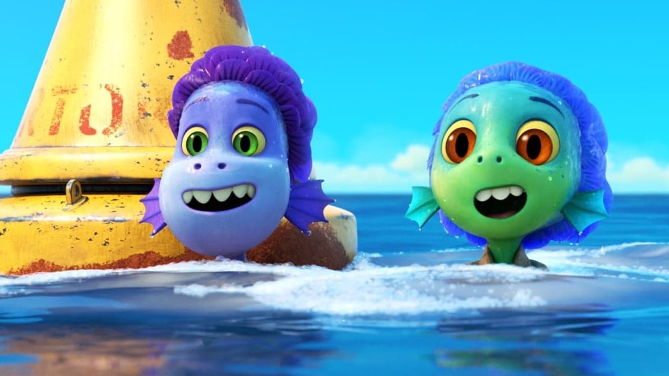 Luca-e-Alberto-Pixar Luca: diretor revela que a animação vai ganhar versão comentada no Disney+