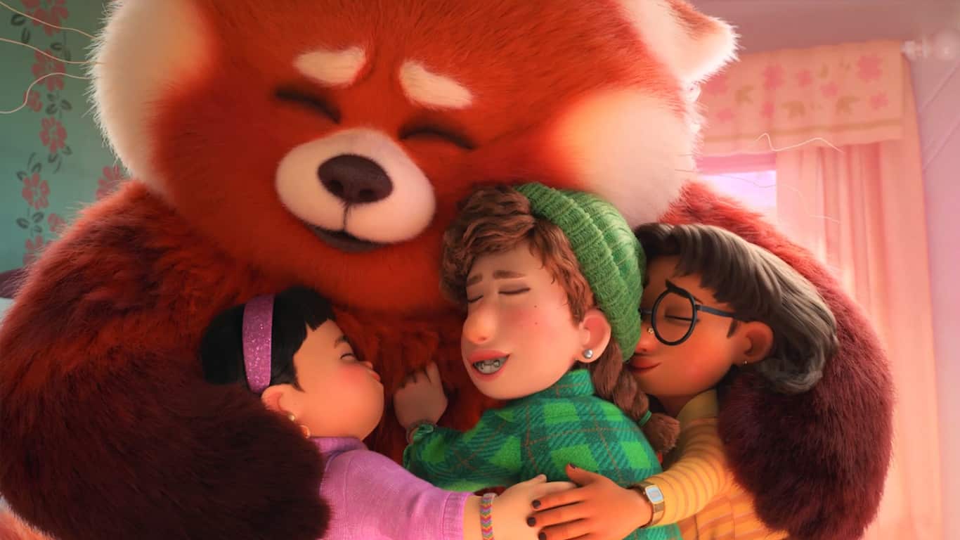 Red-Crescer-e-uma-Fera-Mei-Lee-e-amigas Red: Crescer é uma Fera | Pixar fala sobre menstruação pela primeira vez em uma animação