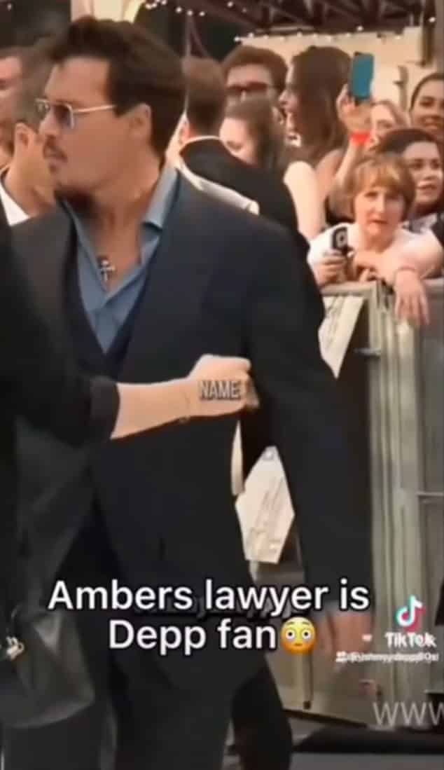 Advogada-Amber-Heard-img6 Teoria de que advogada de Amber Heard é fã secreta de Johnny Depp circula na internet
