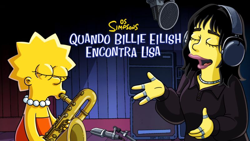 Os-Simpsons-Quando-Billie-Eilish-Encontra-Lisa-Disney-Plus Chegaram mais 7 títulos ao Star+; confira a lista