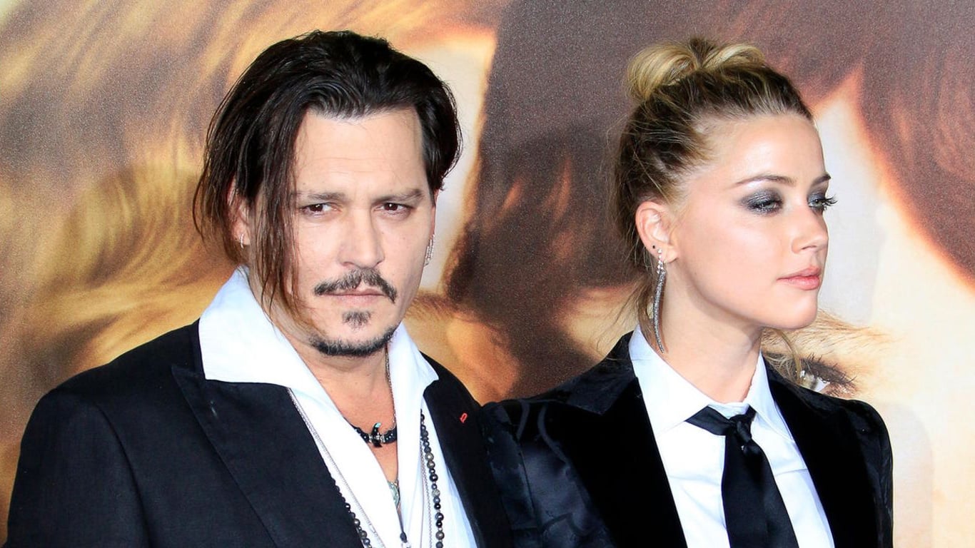 Johnny-Depp-com-Amber-Heard Advogada de Johnny Depp pergunta a Amber quem era o verdadeiro monstro da relação