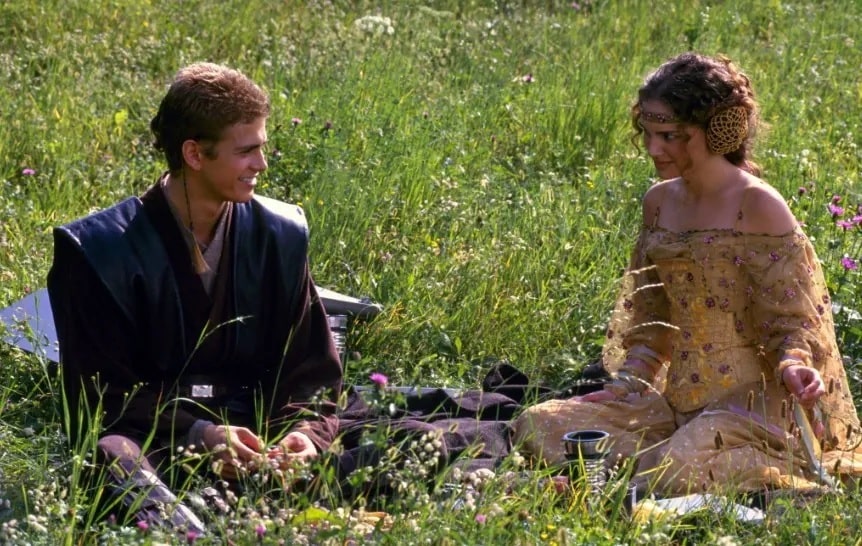 Anakin-e-Padme O romance entre Hayden Christensen e Natalie Portman foi além da ficção?