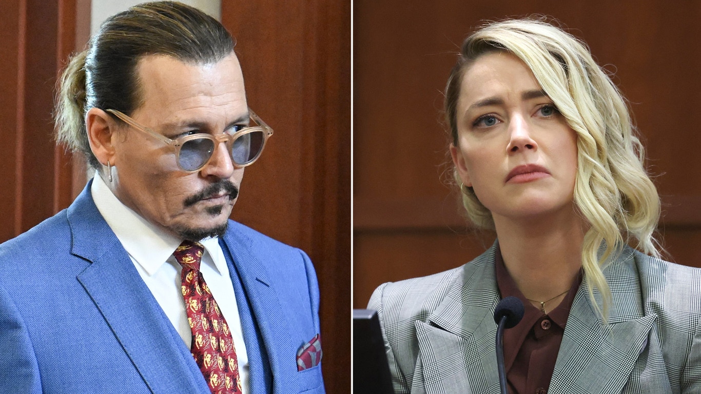 Johnny-Depp-e-Amber-Heard Amber Heard tenta novamente anular julgamento contra Johnny Depp