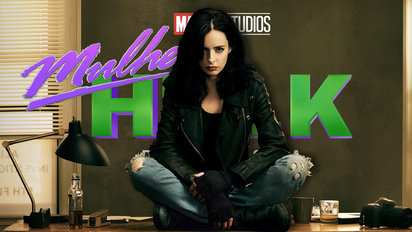 Jessica-Jones-Mulher-Hulk Diretora de 'Mulher-Hulk' comenta rumores de Jessica Jones na série