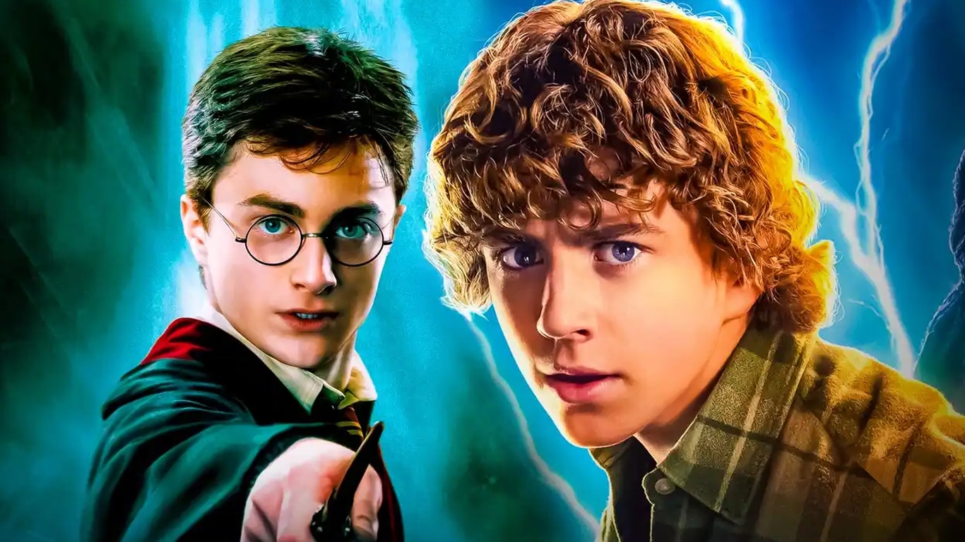 Harry-Potter-e-Percy-Jackson Percy Jackson faz piada com Harry Potter em A Fúria da Deusa Tríplice