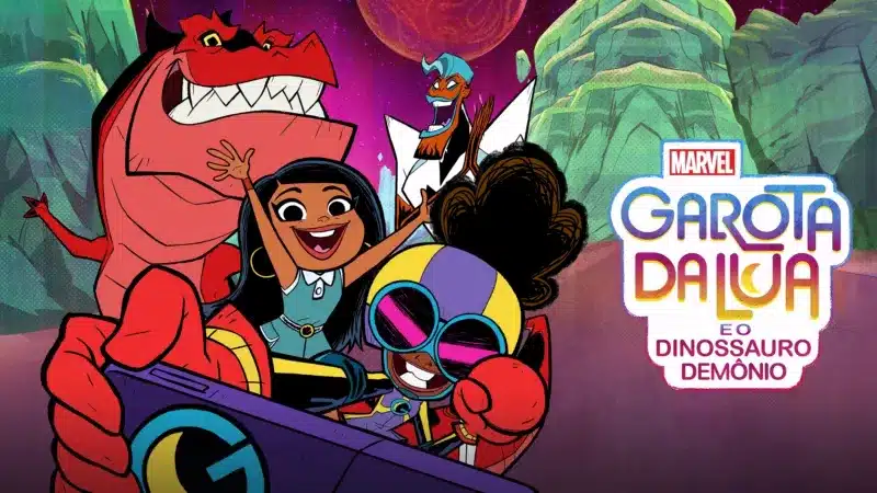 Garota-da-Lua-e-o-Dinossauro-Demonio Lista com as estreias da semana no Disney+ (30/09 a 06/10)