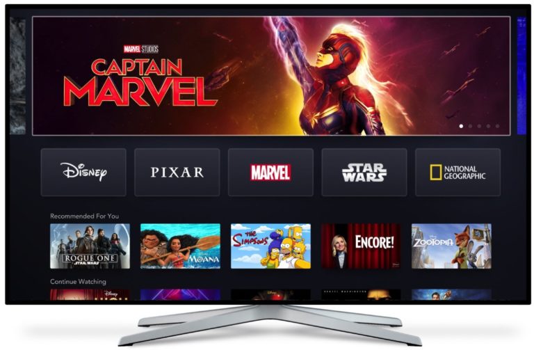 Veja como é a interface e o design 'clean' do Disney Plus