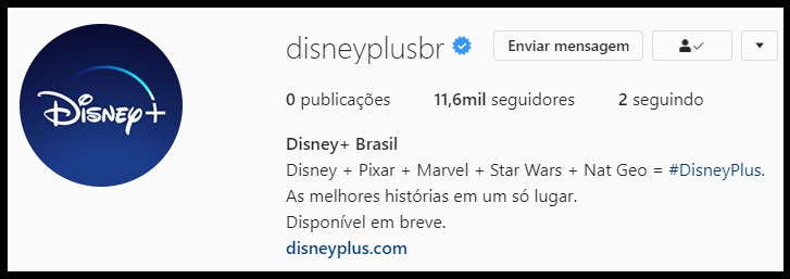 image-2 Disney+ chegando: Instagram oficial para o Brasil é lançado