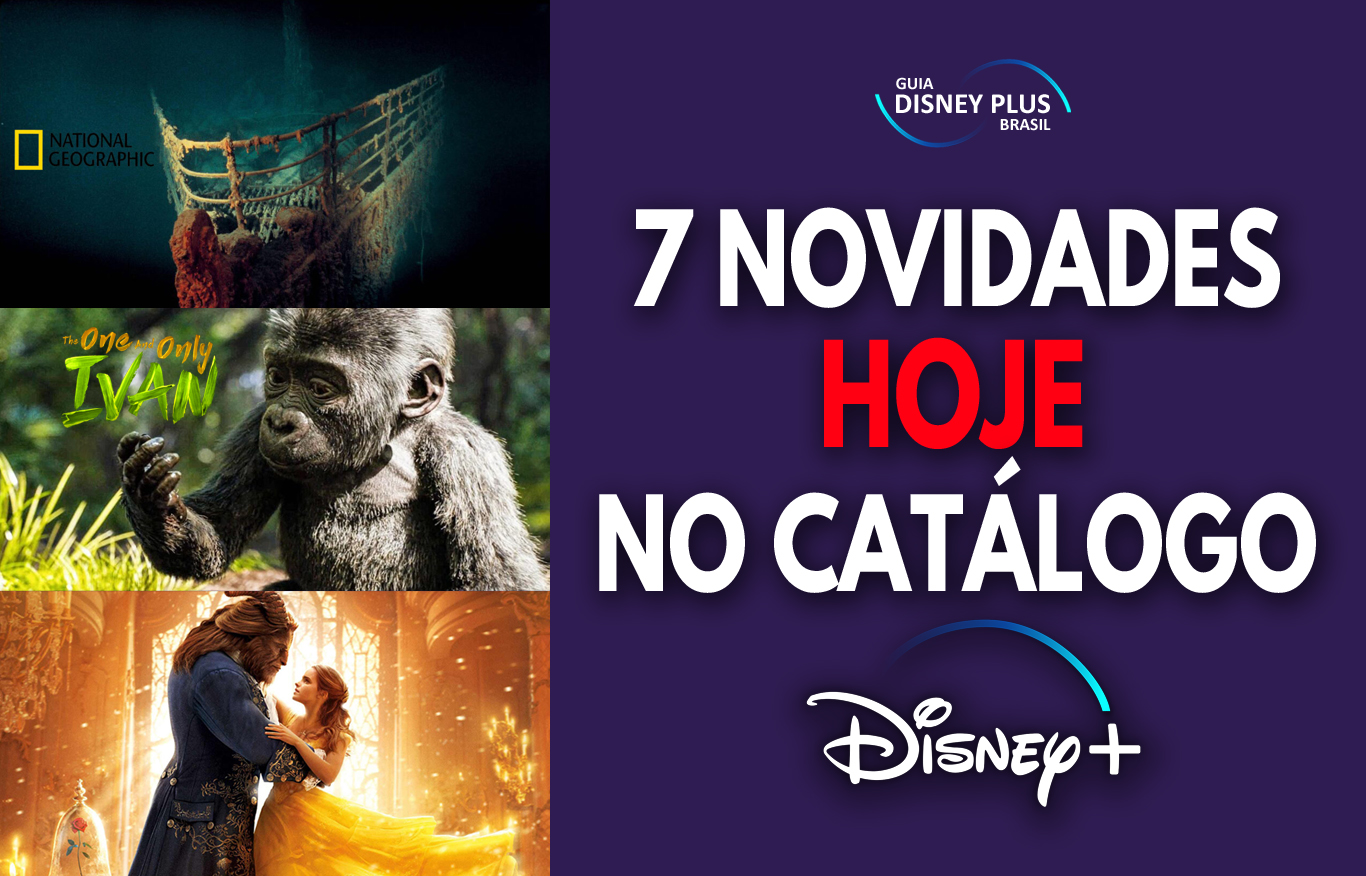 Lançamentos do dia - Disney Plus Brasil
