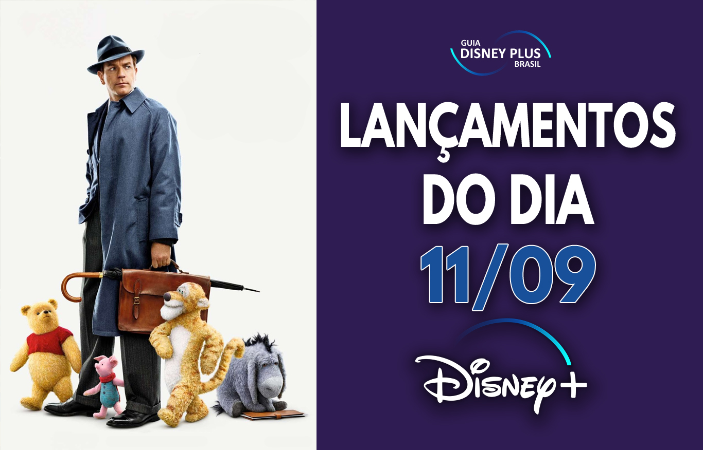 Lançamentos Disney Plus do dia 11-09