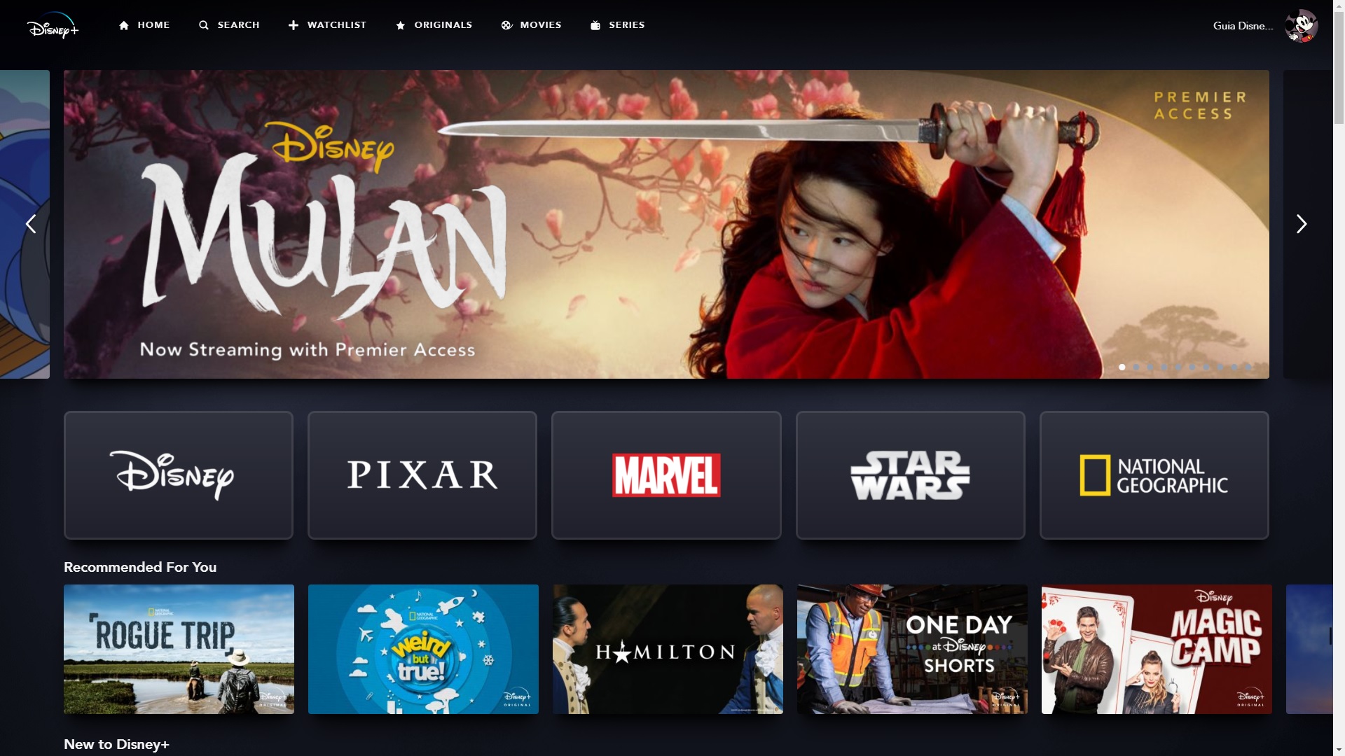 Mulan impulsiona downloads Disney Plus app