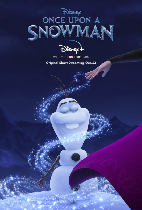 curta-frozen-olaf-disney-cartaz Era uma vez um Boneco de Neve: Olaf ganha um filme só seu no Disney+