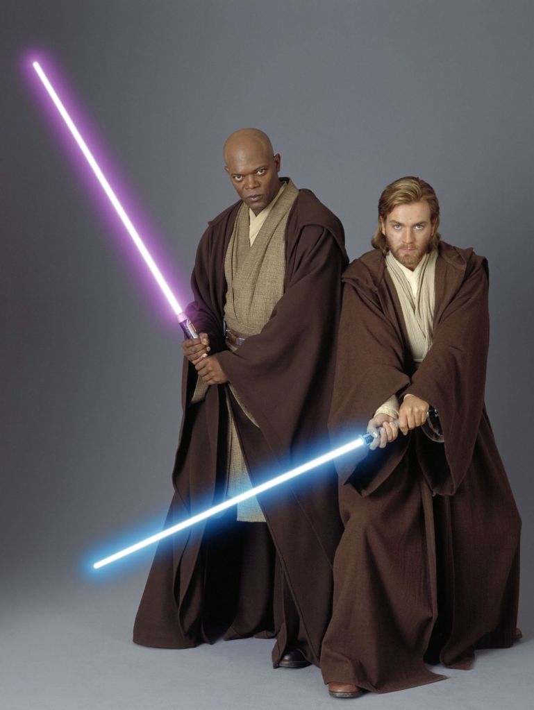 mace-windu-e-obi-wan-kenobi-Disney-Plus Star Wars: Nova Série sobre o Jedi Mace Windu com Samuel L. Jackson