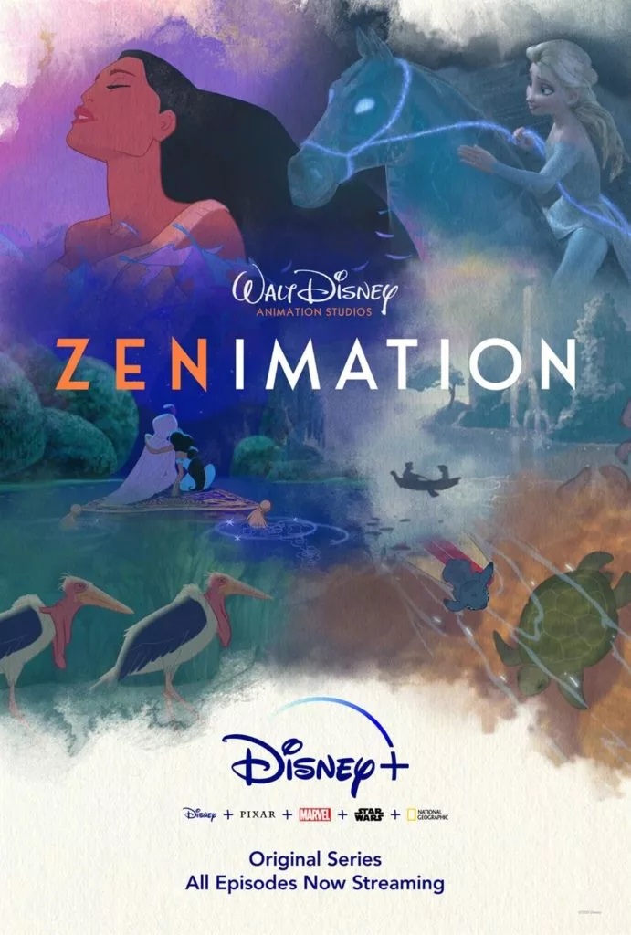 zenimation-disney-plus-poster Zenimation no Disney+ | Curtas Animados Zen para acalmar seus nervos