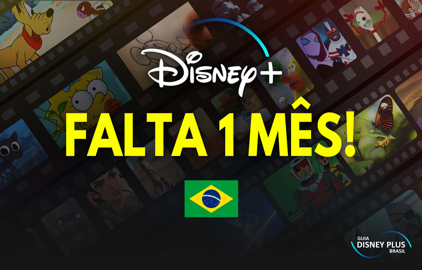 Falta 1 mes para o lançamento do Disney Plus