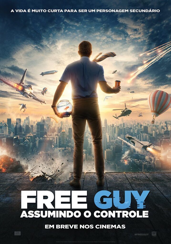 Free-Guy-Poster-717x1024 Agora sim: 20th Century Studios lança novo trailer oficial de "Free Guy"