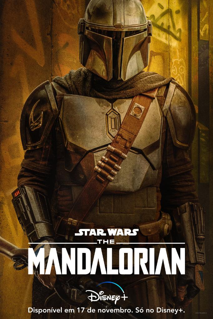 Poster-The-Mandalorian-2a-Temporada-1 Disney lança novo trailer legendado da Temporada 2 de The Mandalorian