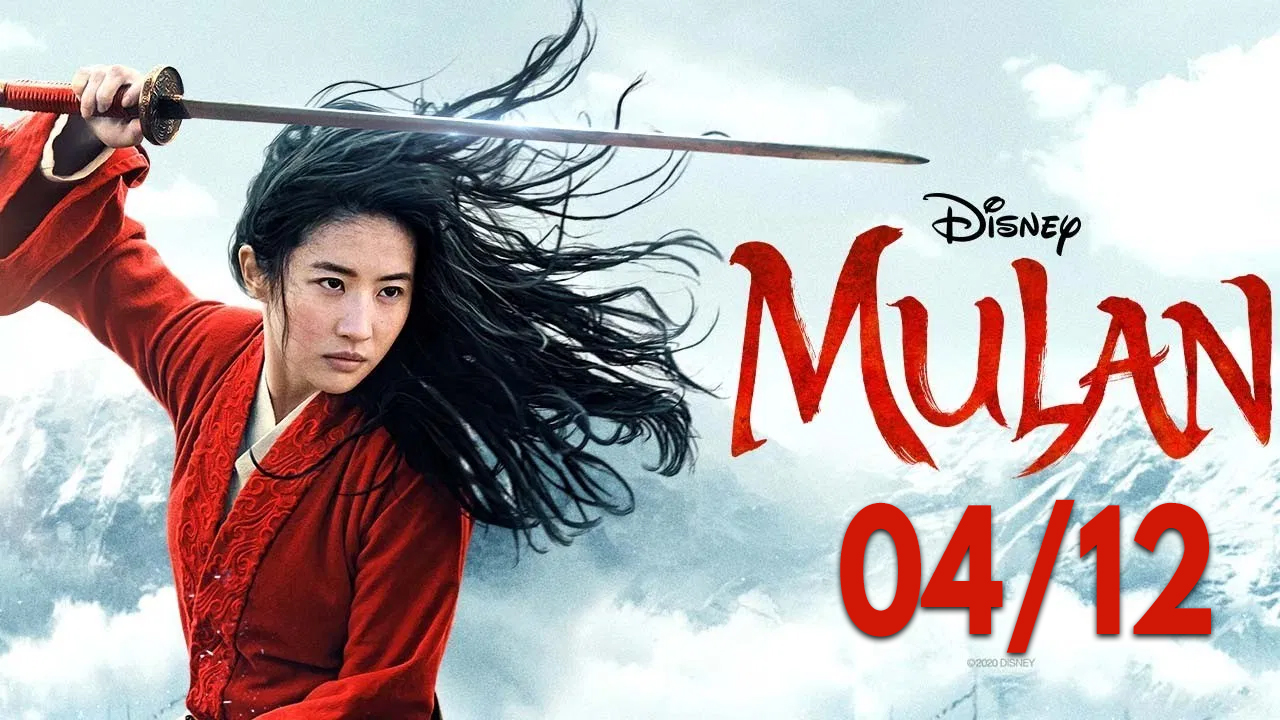 Mulan Disney Plus 04 de Dezembro no Brasil