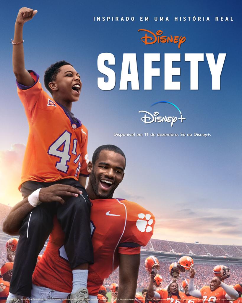 Safety-Poster-Disney-Plus-Brasil Safety: Disney+ divulga Trailer, Pôster e Data do Filme no Brasil