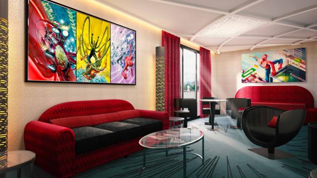 Hotel-New-York-The-Art-of-Marvel-6 Disneyland Paris se prepara para lançar Hotel temático da Marvel