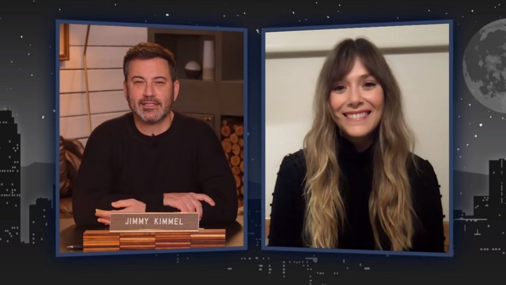 Elizabeth-Olsen-Entrevista-Jimmy-Kimmel-1024x576 Filmagens de 'Doutor Estranho 2' Paralisadas Por Conta de Lockdown