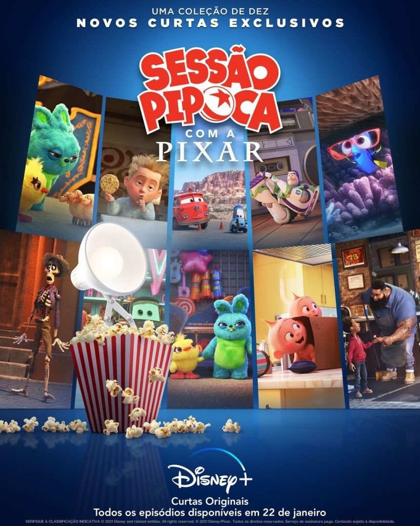 Sessao-Pipoca-com-a-Pixar-Poster-PT-BR-819x1024 Sessão Pipoca com a Pixar: Conheça a Nova Série de Curtas do Disney+