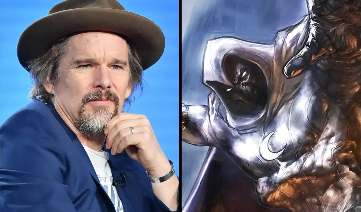 Universo Marvel 616: Primeira imagem de Ethan Hawke em Cavaleiro da Lua