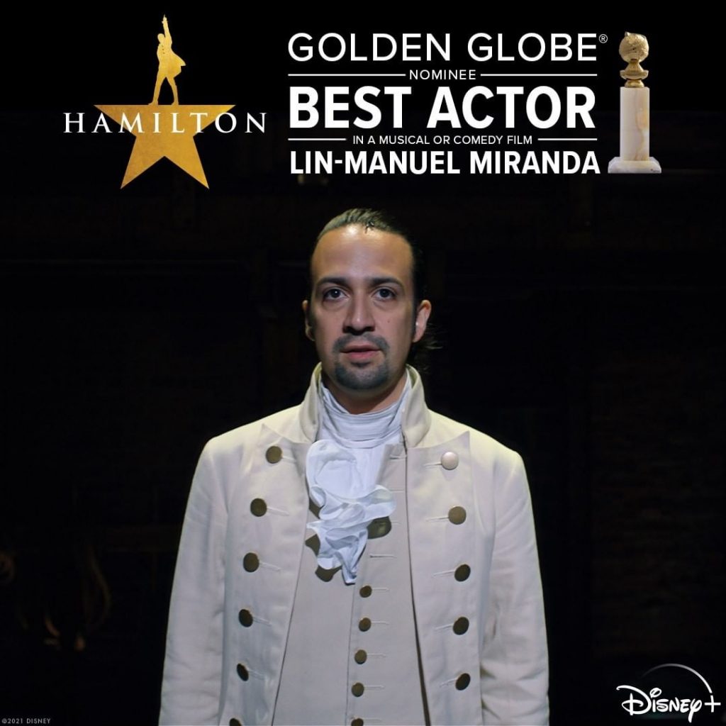Hamilton-Lin-Manuel-Miranda-Melhor-Ator-em-Filme-Musical-ou-Comedia-1024x1024 Produções Disney Recebem 14 Indicações ao Globo de Ouro 2021