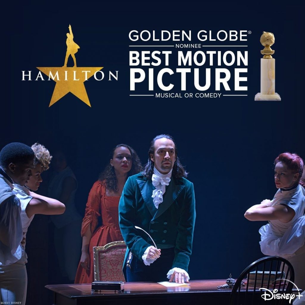Hamilton-Melhor-Filme-Musical-ou-Comedia-1024x1024 Produções Disney Recebem 14 Indicações ao Globo de Ouro 2021