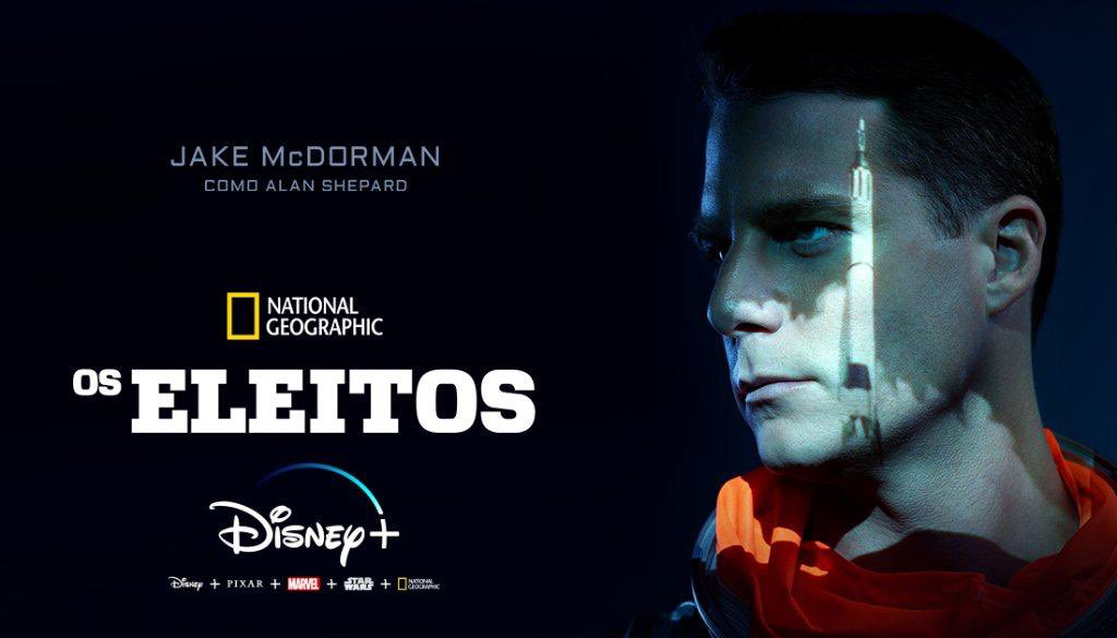 Jake-McDorman-como-Alan-Shepard Os Eleitos: Tudo Sobre a Série NatGeo Produzida por Leonardo diCaprio