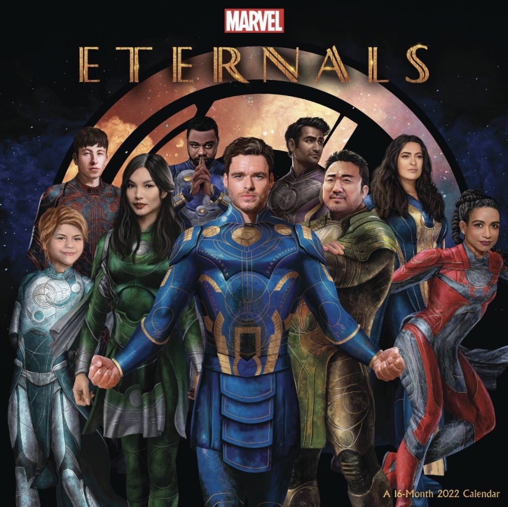Os-Eternos-Calendario-1024x1022 Os Eternos: Arte Promocional Revela o Visual da Equipe de Super-Heróis