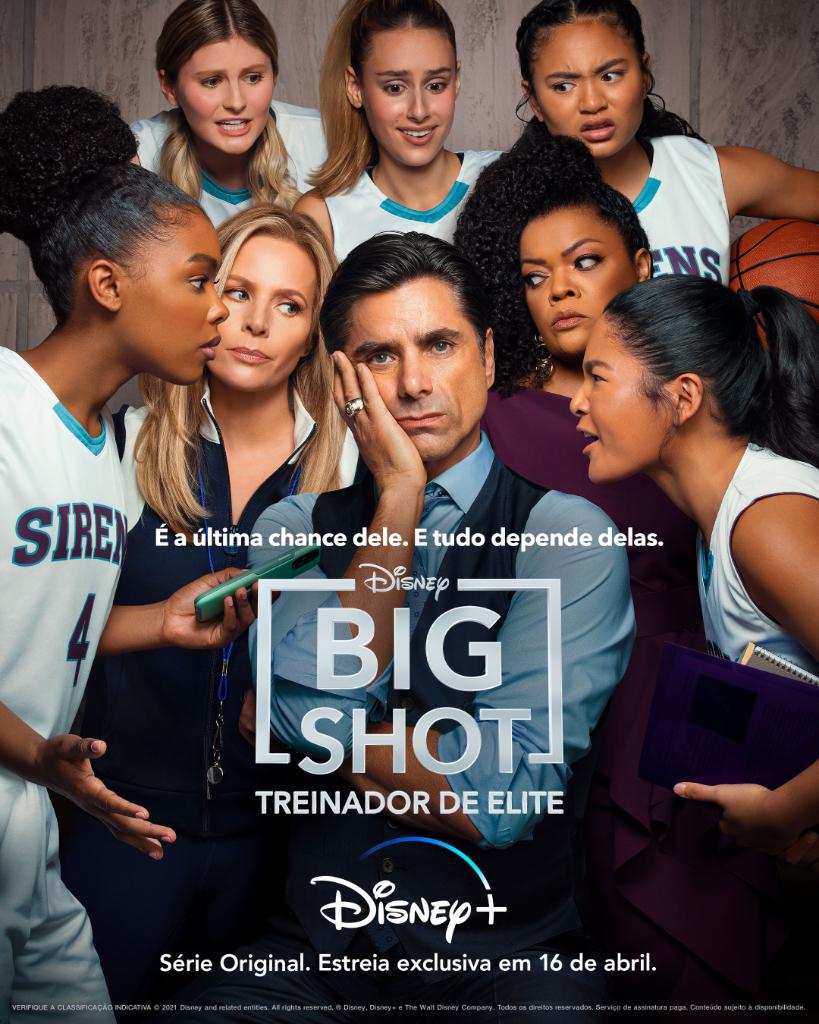 Poster-Big-Shot Big Shot | Novo Original Disney+ com John Stamos Estreia em Abril
