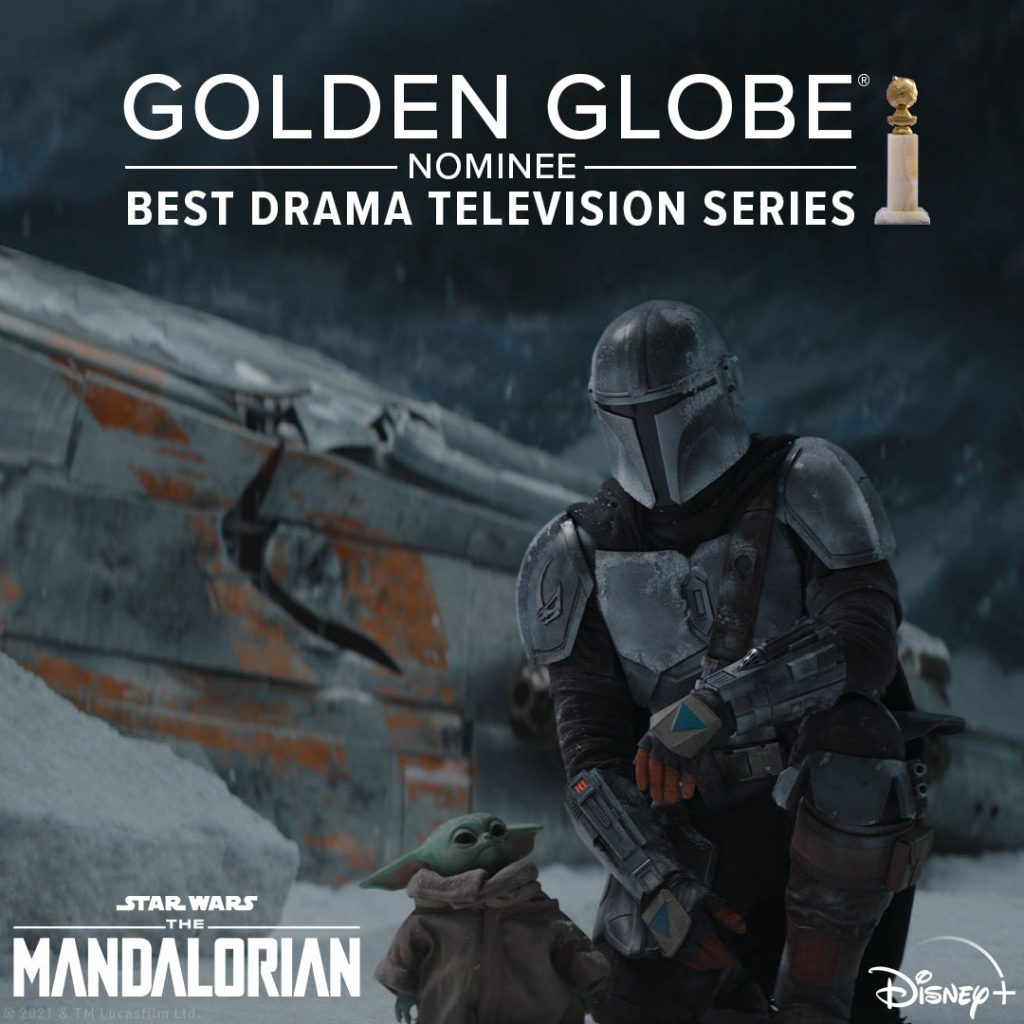 The-Mandalorian-Melhor-Serie-1024x1024 Produções Disney Recebem 14 Indicações ao Globo de Ouro 2021