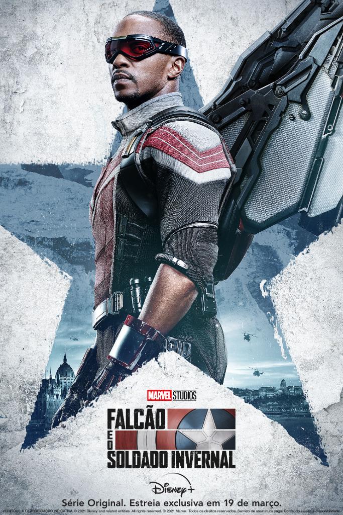 Falcao-e-o-Soldado-Invernal-Posteres-1 Marvel Lança 4 Novos Pôsteres de Falcão e o Soldado Invernal
