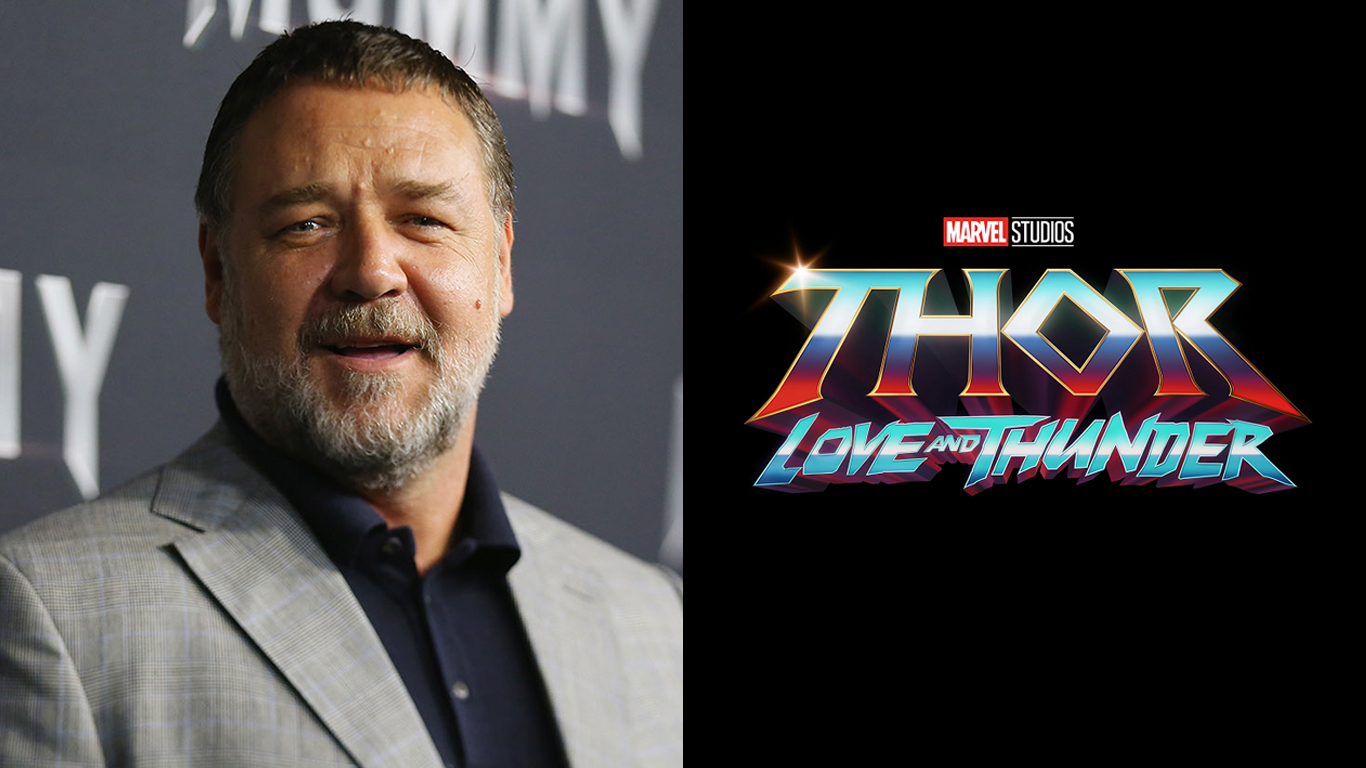 Russell Crowe Confirma Que Está Interpretando Zeus Em 'Thor: Amor E Trovão'  Thor: Love & Thunder