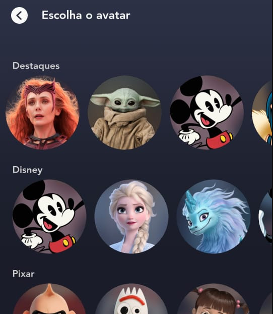 image-17 Disney+ Adiciona Feiticeira Escarlate como Novo Avatar, Veja como Usar