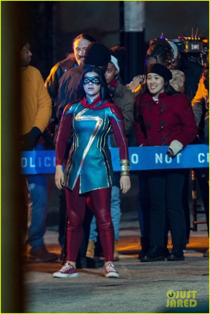 Ms.-Marvel-Traje-Completo-13 Ms. Marvel: Traje de Kamala Khan é Revelado em Novas Imagens do Set