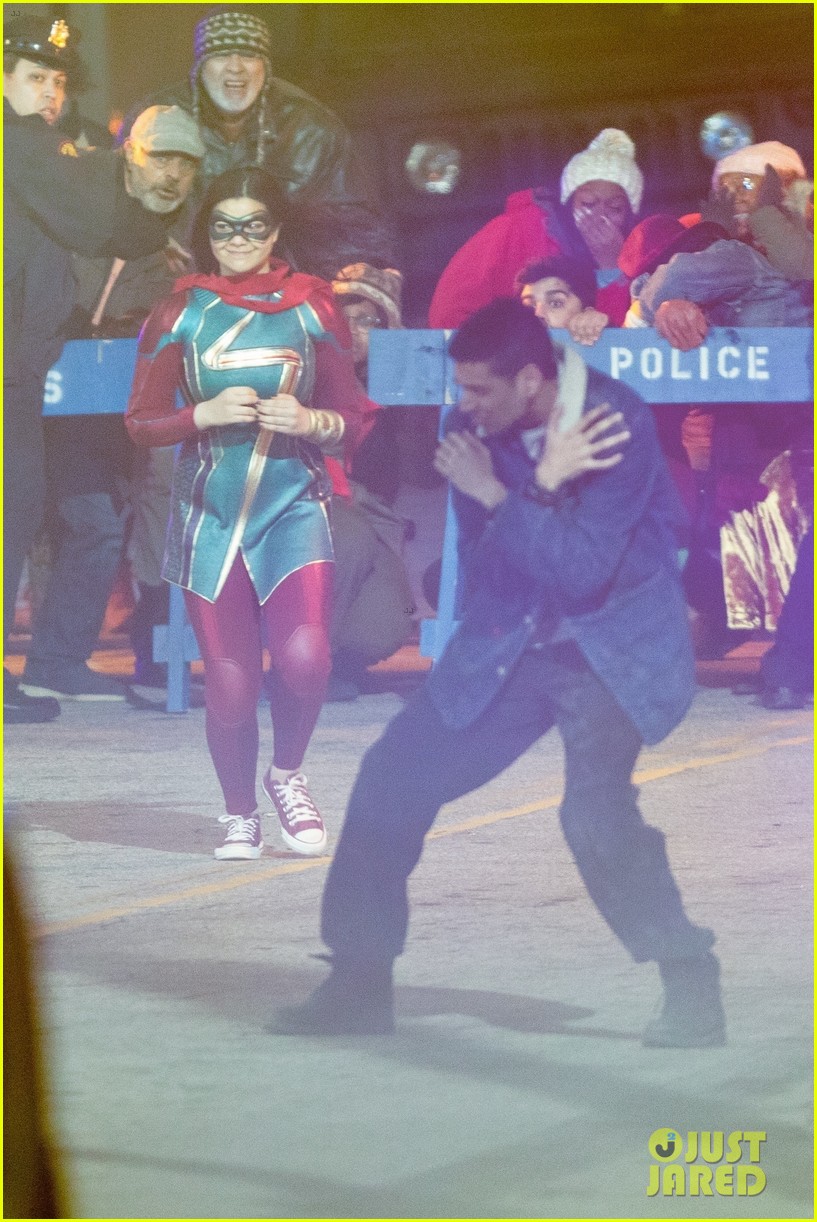 Ms.-Marvel-Traje-Completo-3 Ms. Marvel: Traje de Kamala Khan é Revelado em Novas Imagens do Set