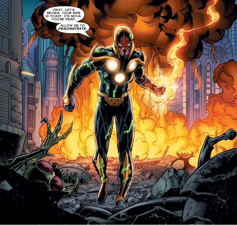 Richard-Rider-Nova The Marvels pode introduzir Nova e Galactus no MCU