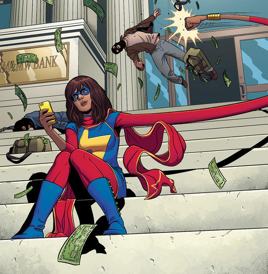 image-12 Ms. Marvel Encerra suas Gravações | Conheça a História e Poderes da Heroína