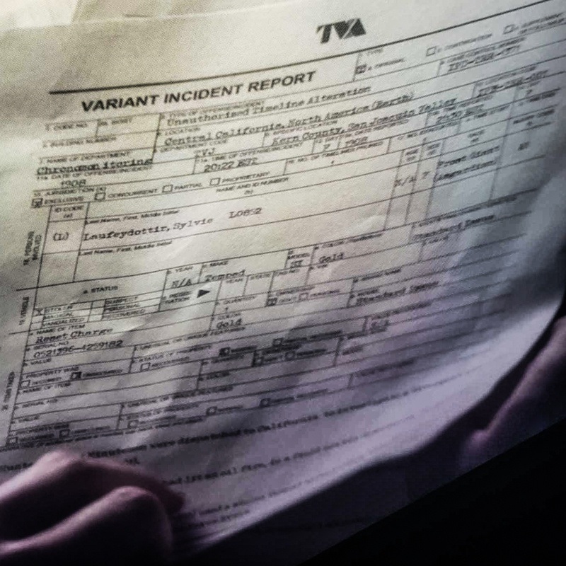 Documentos-da-TVA-LOKI Segundo episódio de Loki revelou o verdadeiro nome da Variante... e não é Lady Loki