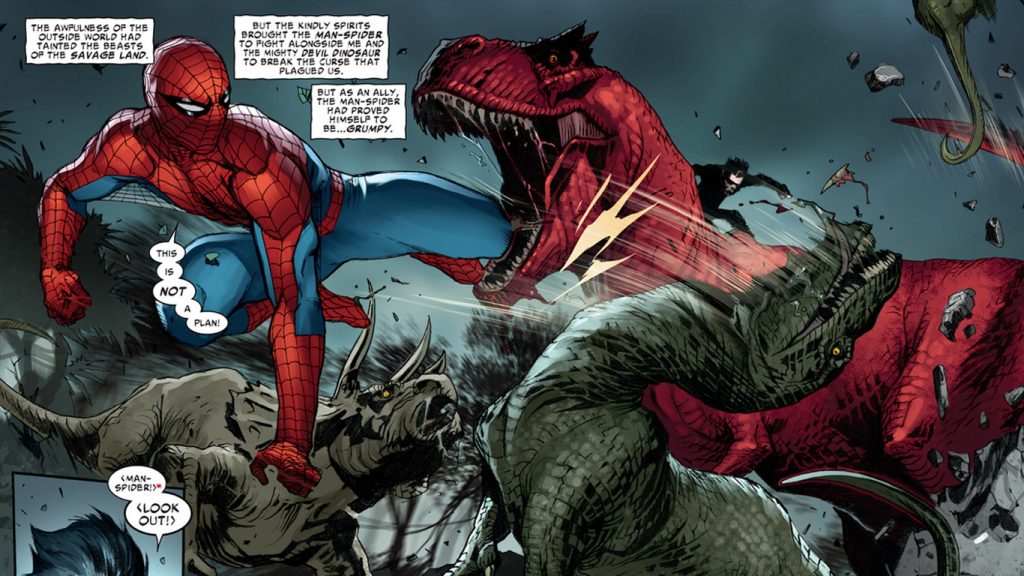 Marvel-Dinossauros-Terra-Selvagem-1024x576 Marvel quer trazer Dinossauros para o MCU