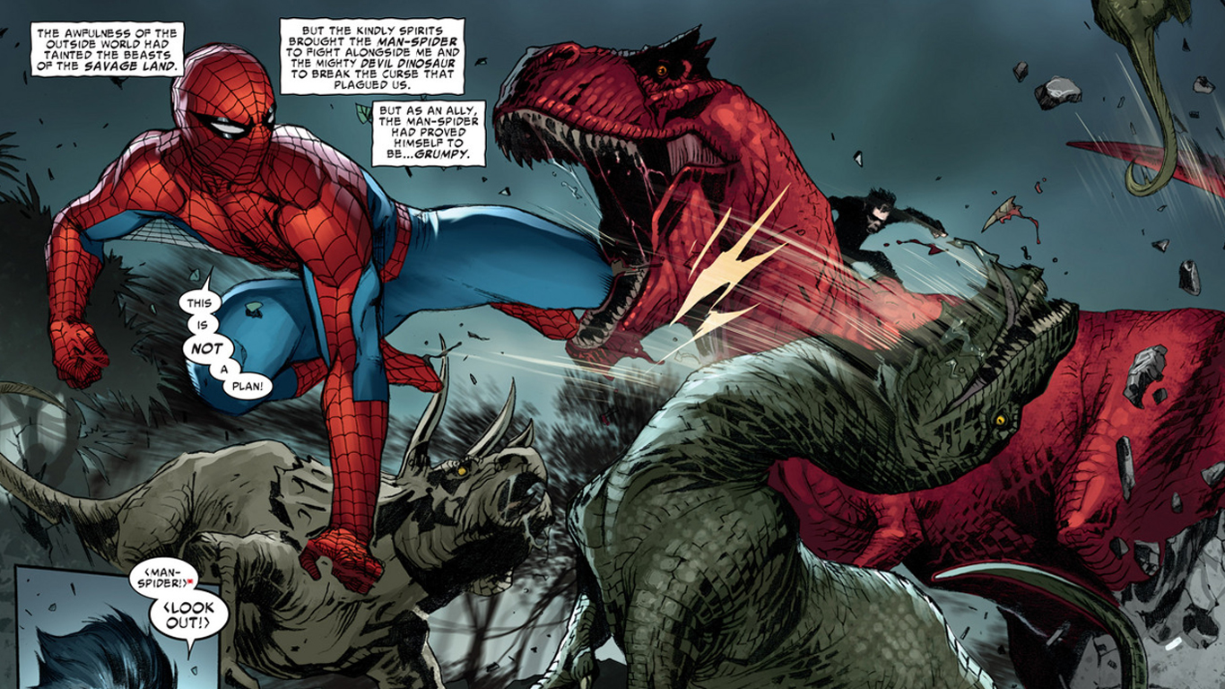 Marvel-Dinossauros-Terra-Selvagem