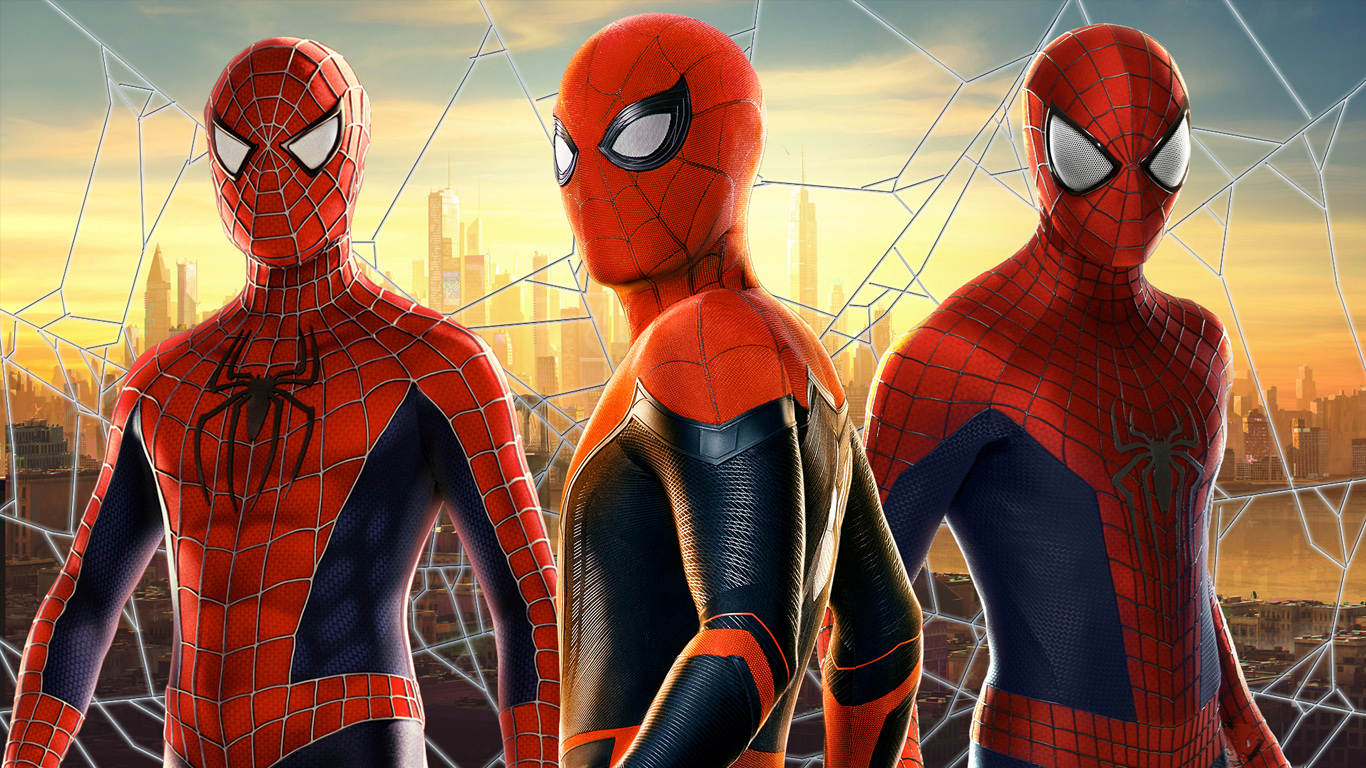 Tom-Holland-Andrew-Garfield-e-Tobey-Maguire