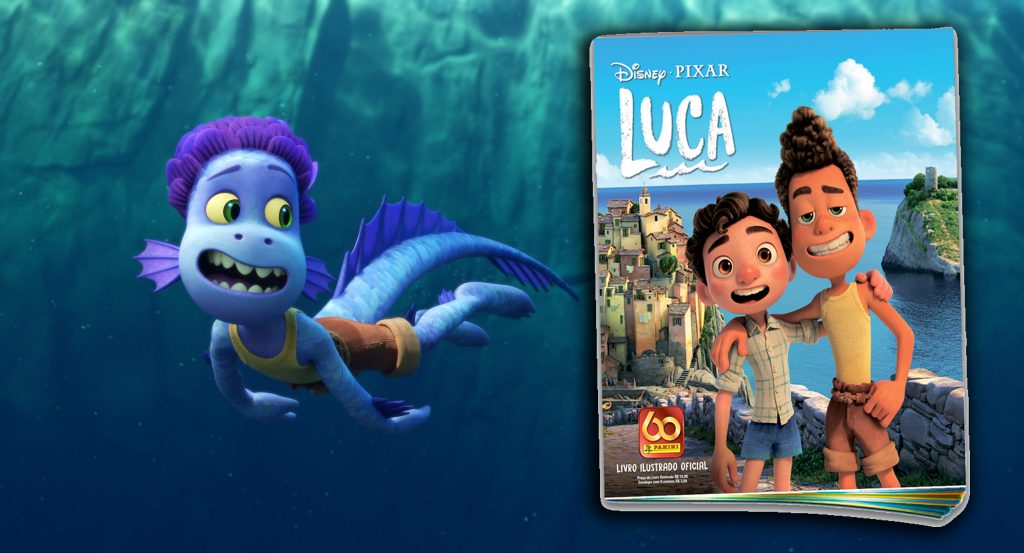 Album-de-figurinhas-Luca-Panini-1024x553 Luca: filme da Pixar ganha novo álbum de figurinhas colecionáveis
