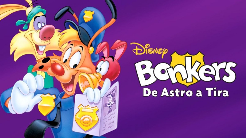 Bonkers-De-Astro-a-Tira-Disney-Plus Lançamentos Disney+ da semana incluem Viúva Negra, Os Simpsons e Monstros no Trabalho