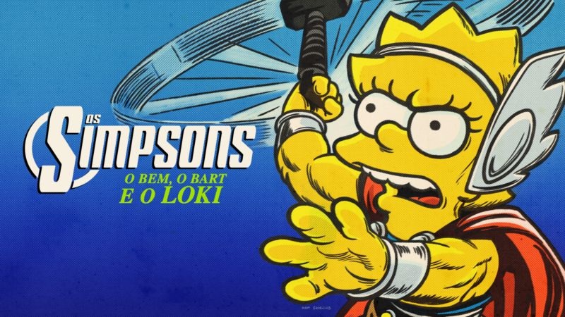 Os-Simpsons-O-Bem-o-Bart-e-o-Loki Bart Simpson, Loki e os Monstros já chegaram! Veja as estreias dessa quarta no Disney+
